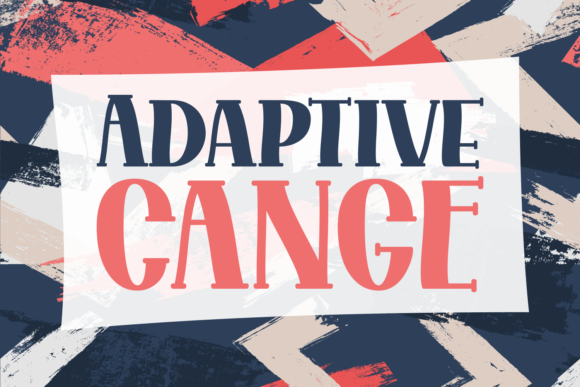 Adaptive Cange Font: A Bold Script for Branding
