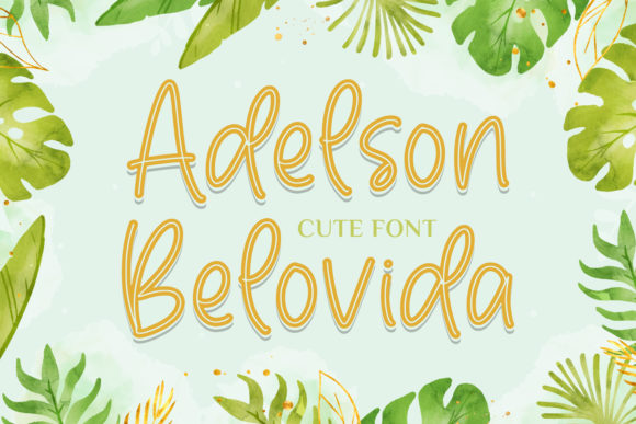 Adelson Belovida Font for Modern Campaigns