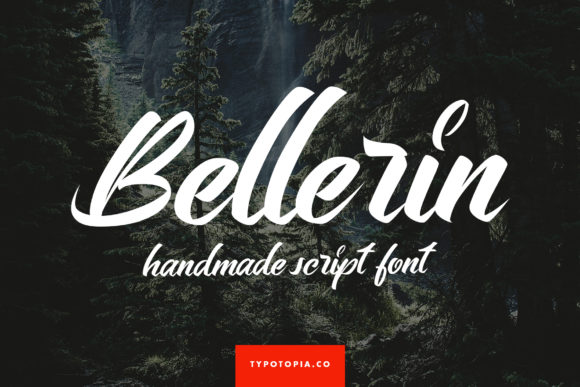 Bellerin: The Modern Script Font for Crafters