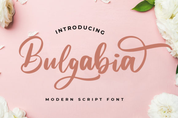 Bulgabia: An Elegant Script Font for Modern Branding