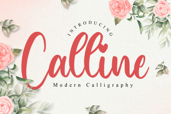 Calline: A Modern Script Typeface for Digital Branding
