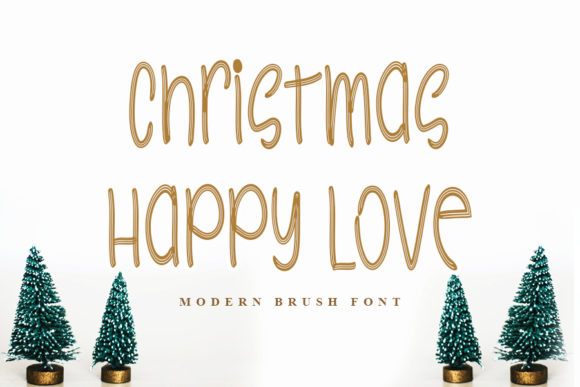 Christmas Happy Love Font for Scroll-Stopping Designs