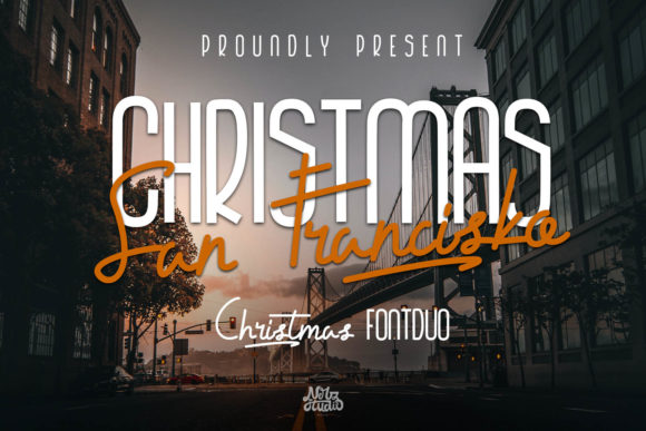 Christmas San Francisko Font for Branding