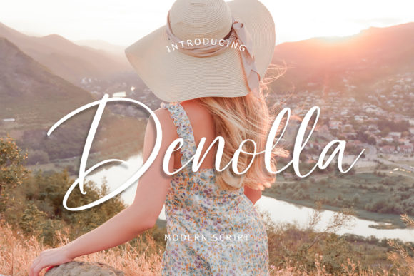 Denolla: A Modern Script Font for Elegant Web Design