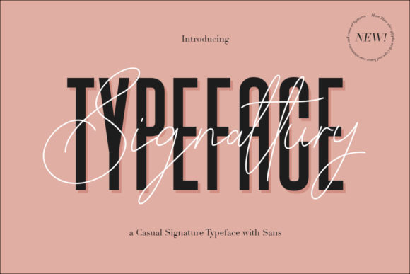 Elevate Editorial Design with the Signattury Typeface