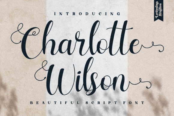 Elevate Web Design with Charlotte Wilson Script Font