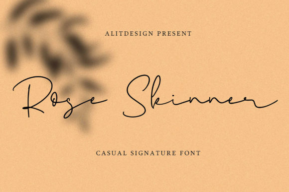 Elevate Your Brand with Rose Skinner Script Font