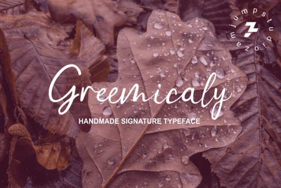 Greemicaly: The Elegant Script Font for Editorial Design