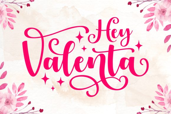 Hey Valenta: A Modern Script Font for Web Design