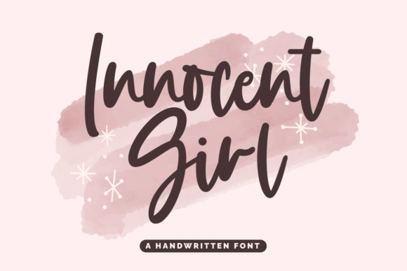 Innocent Girl: An Elegant Script Font for Editorial Design