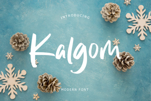 Kalgom Font Review: A Modern Script for Makers