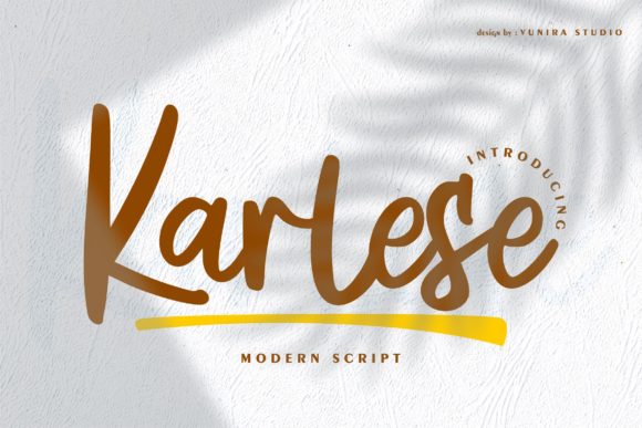 Karlese Font Review: The Ultimate Script for Modern Designers