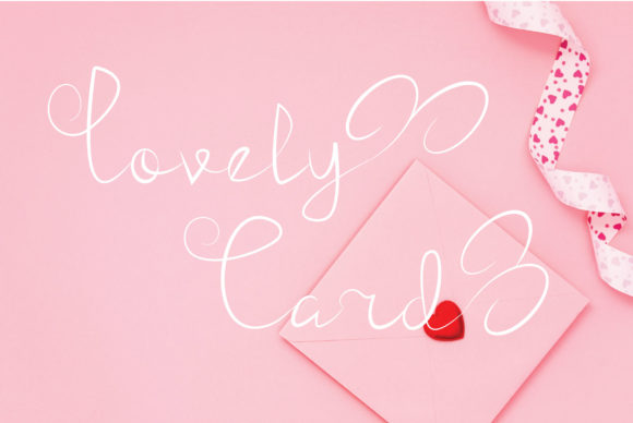 Lovely Card: A Romantic Script Font for Campaigns