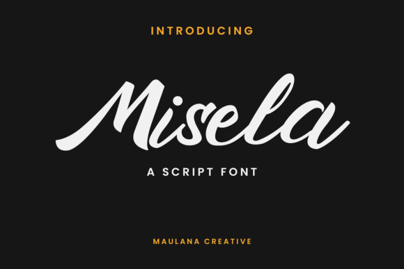 Misela Script Font for Campaign Design