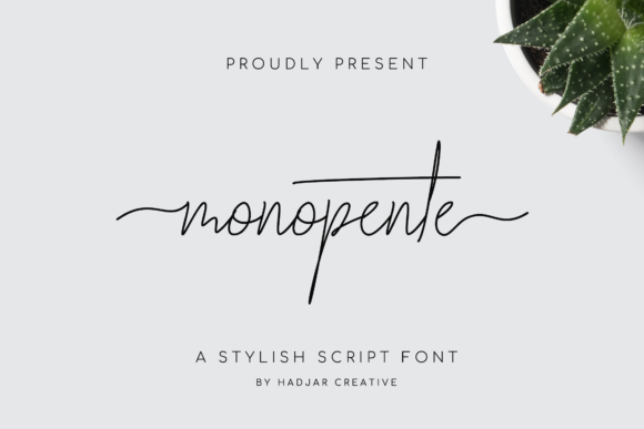Monopente Font Review for Makers