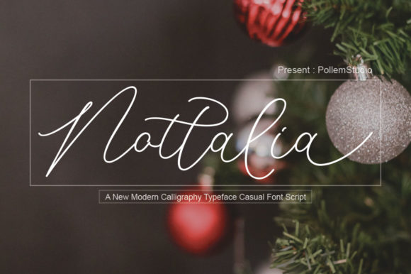 Nottalia Typeface for Modern Campaign Design