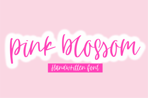 Pink Blossom Font: Elevate Your Brand with Elegant Script