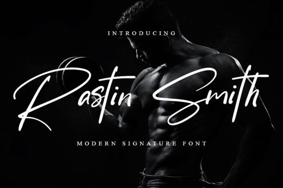 Rastin Smith: An Elegant Script Font for Editorial Design