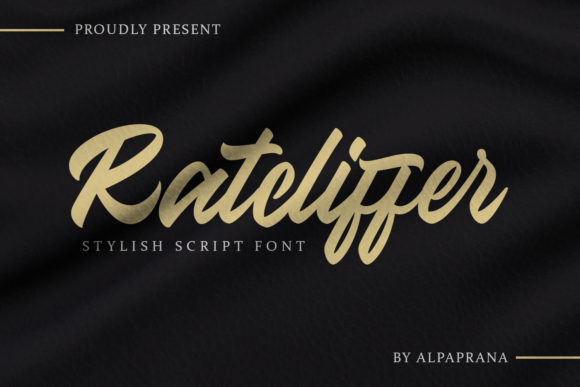 Ratcliffer: A Modern Script Font for Bold Branding