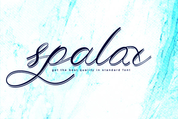 Spalox Font: The Script Typeface for Clear Campaigns