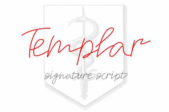 Templar: The Handwritten Script Font for Editorial Design