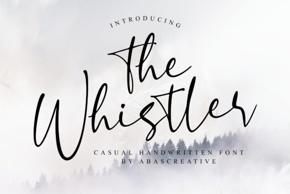 The Whistler Font for Editorial Design