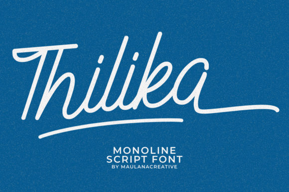 Thilika: The Elegant Script Font for Branding