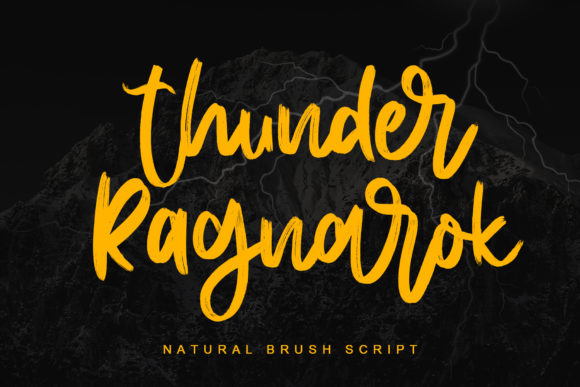 Thunder Ragnarok: The Script Font That Powers Bold Campaigns